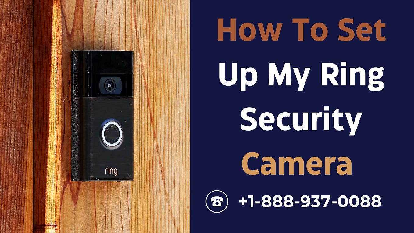 How to Set Up Your Ring Video Doorbell Call +18889370088 Medium