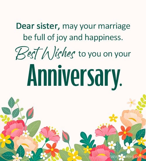 Embracing Love and Memories: Meaningful First Anniversary Wishes for Your Sister and Jiju