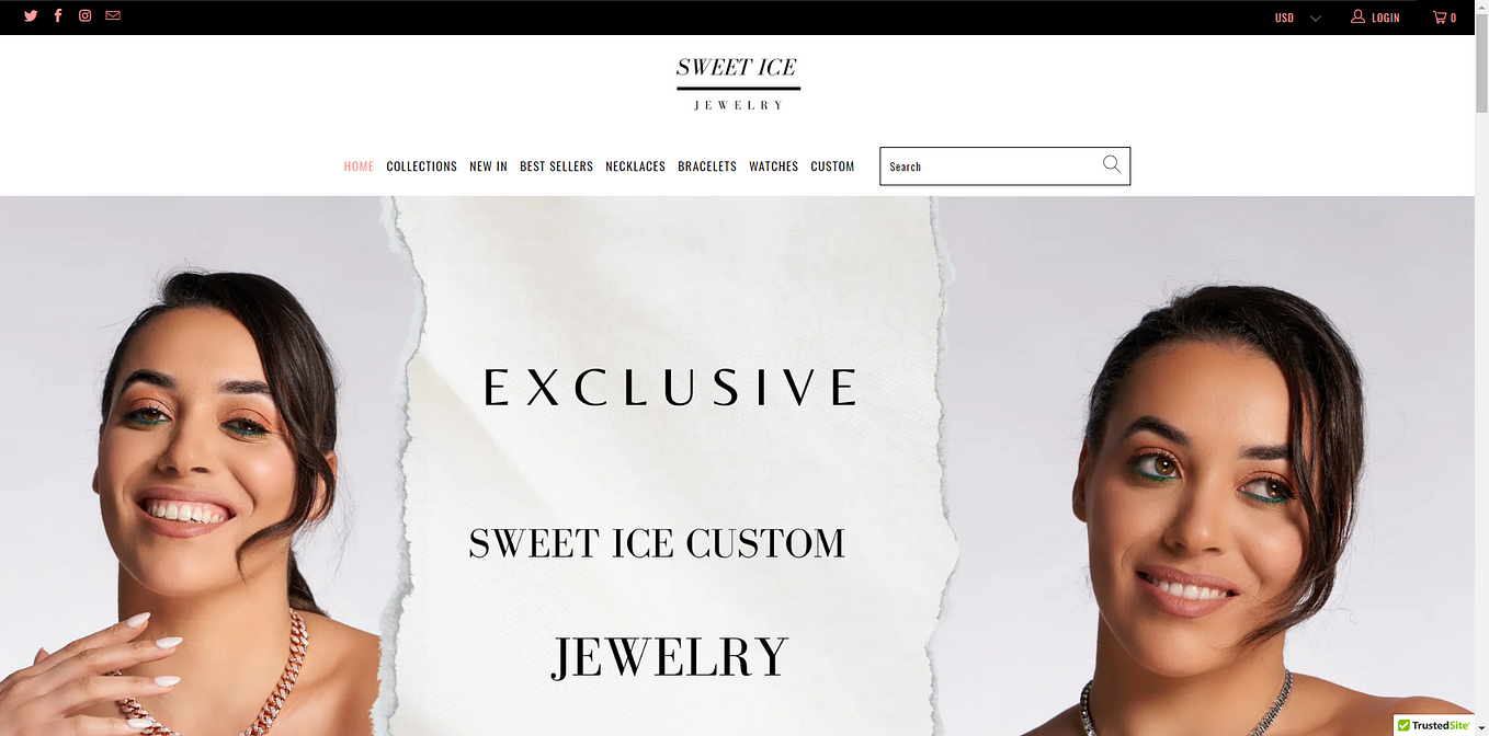 Sweet Ice Jewelry: A Success Story Powered by Shopify