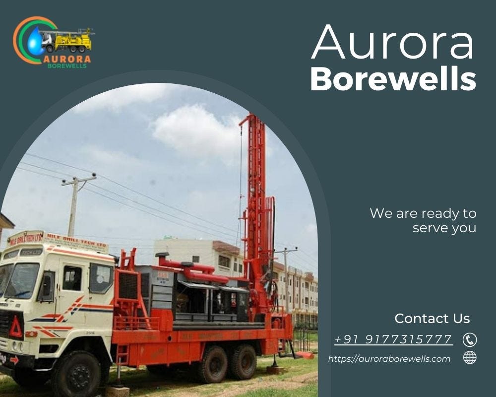 Robo Borewell Drilling in Hyderabad AuroraBorewells Aurora
