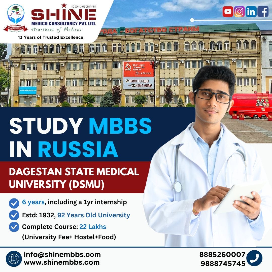 Study MBBS in Russia. Embarking on the journey to study MBBS… | by ...