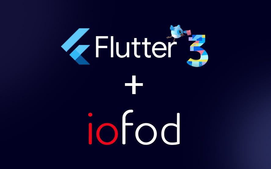 Iofod supports Flutter 3.0 project generation