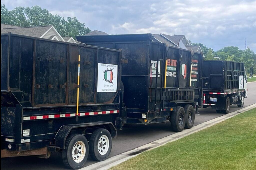 Emergency Dumpster Rental Services What to Do in Michigan A&B Junk