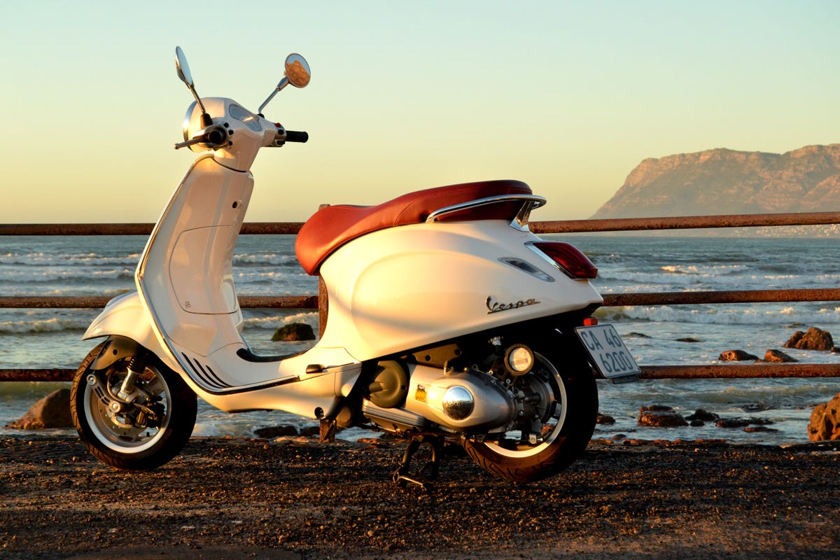 Road Test: Vespa Primavera 150cc. The first bike I ever owned was a red ...