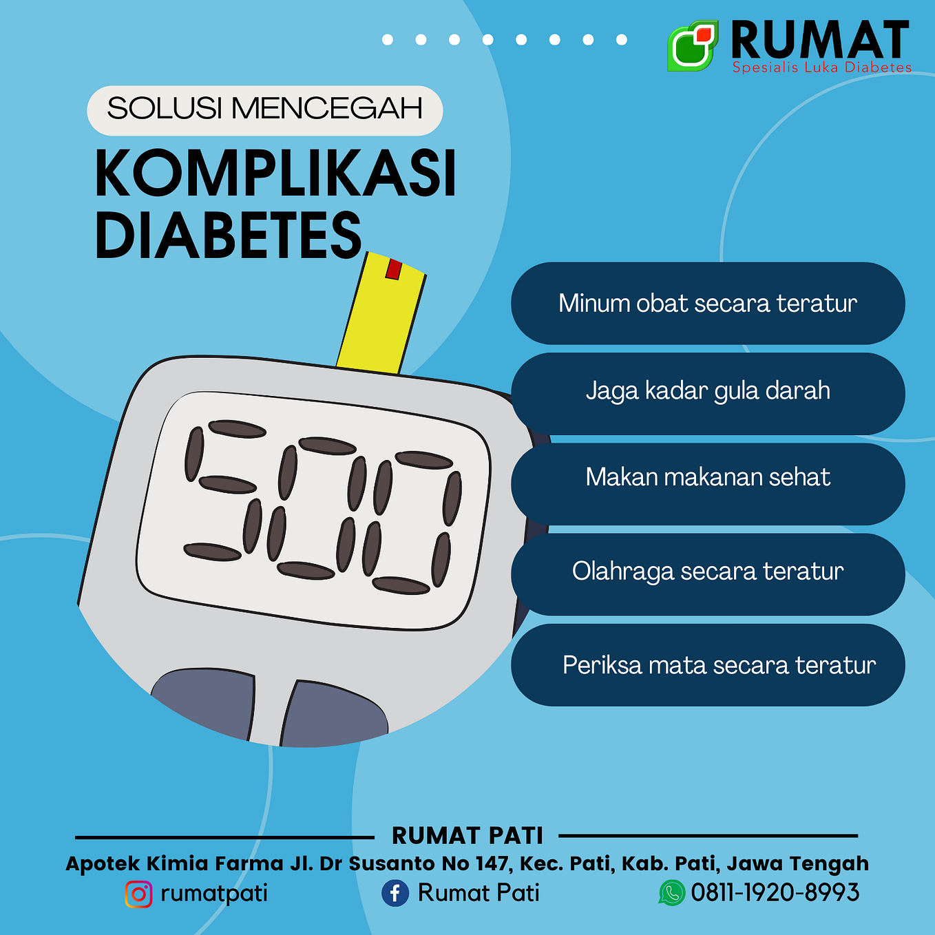 RUMAT Pati — Spesialis Perawatan Luka — WA 081119208993 - RUMAT Pati ...