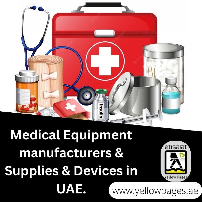 List of Medical Equipment Suppliers & Manufacturers in UAE Vijaykk Medium