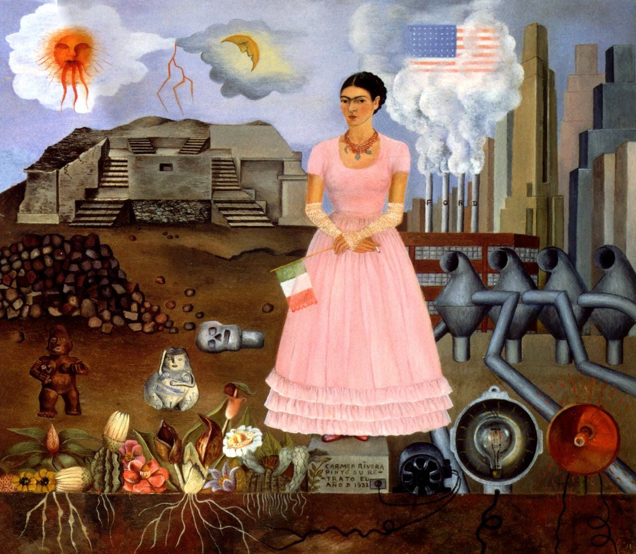 Frida Kahlo My Dress Hangs There 1933 © Banco de México and INBAL Mexico,  2005 | by Xicanxfilmclub | Medium