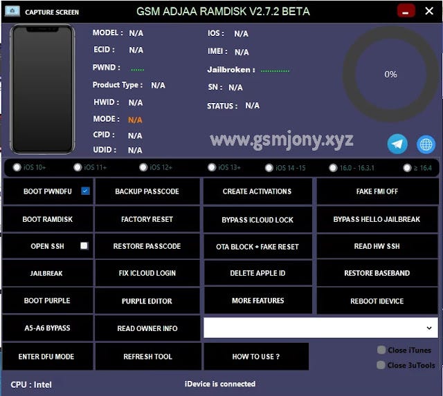 Android Utility Tool V133 New Update 2024 GSM Jony Medium