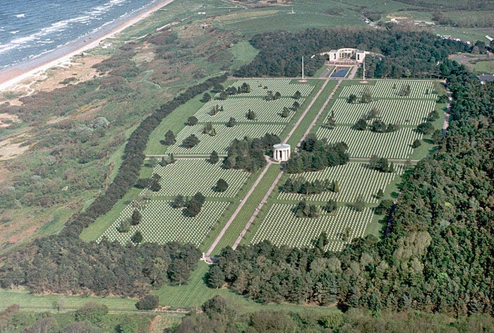 Tauntonians Buried at the Normandy American Cemetery, Colleville-sur-Mer, France