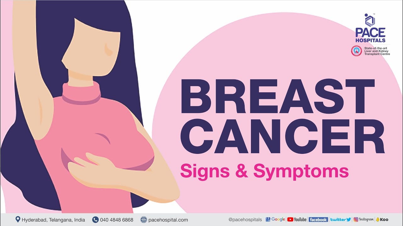 Breast Cancer — Early Signs, Symptoms, Types, Risk Factors and