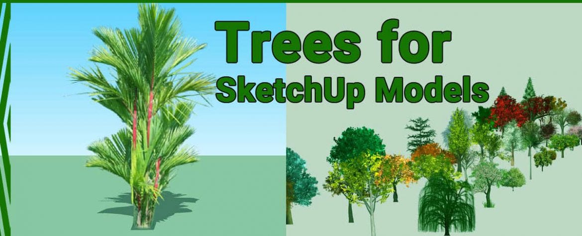 3 Places to get Trees for SketchUp Models