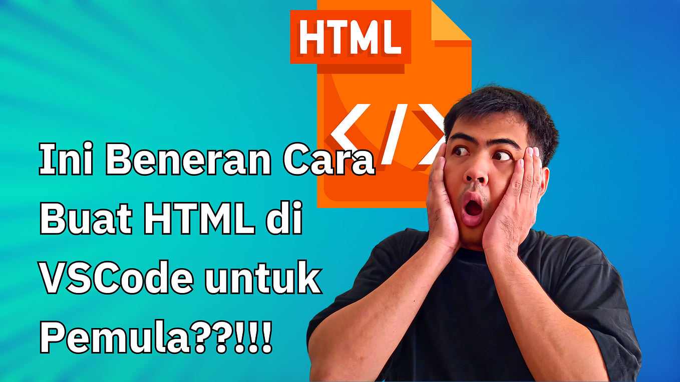 Cara Mudah Membuat  HTML Keren dengan Notepad Medium