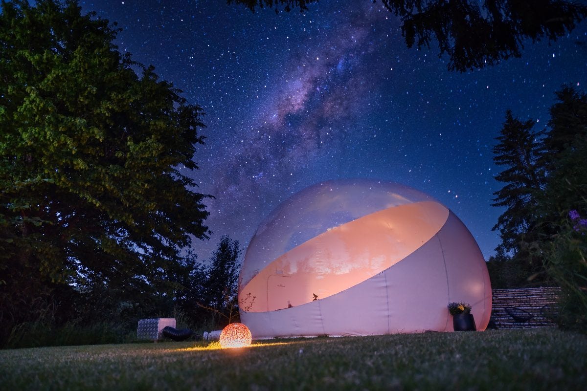 The Role of Bubble Tents and Wellness How Nature Immersion Boosts Your