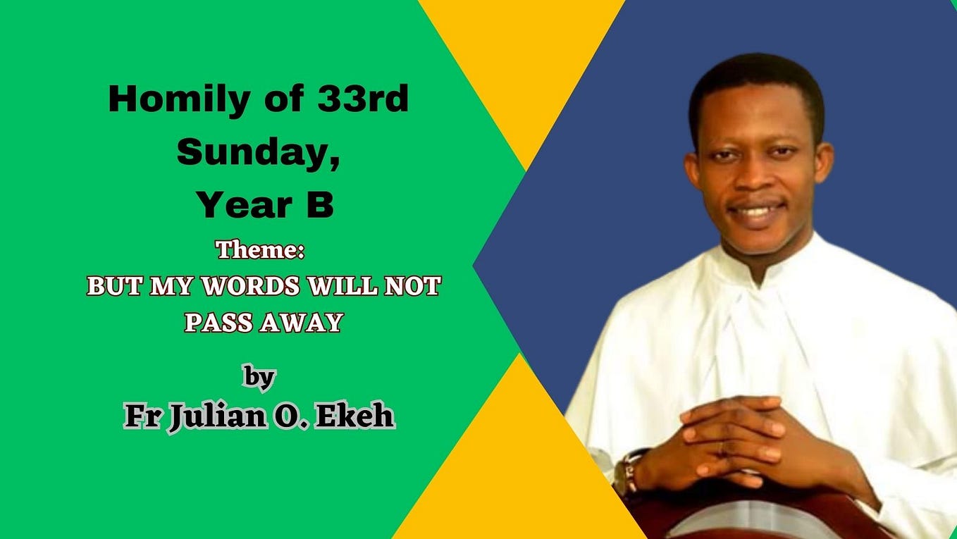 2ND SUNDAY OF ADVENT, YEAR C HOMILY BY FR. JUSTIN ADIELE by Aria