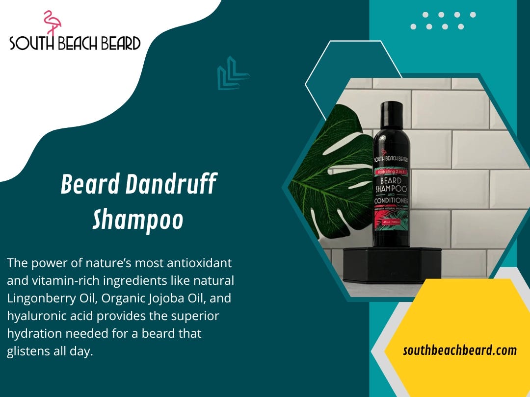 Beard Dandruff South Beach Beard Medium