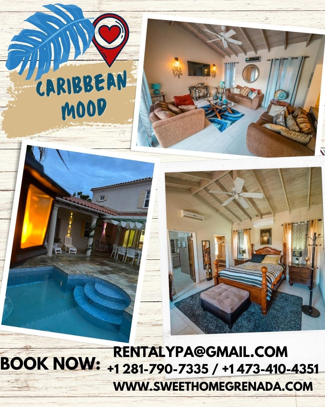 Luxury villas in Lance Aux Epines Sweet Home Medium