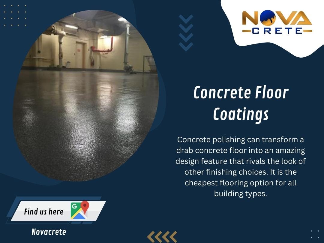 EPOXY CALGARY. Concrete Floor Coatings: Enhance… | by Novacrete | Medium