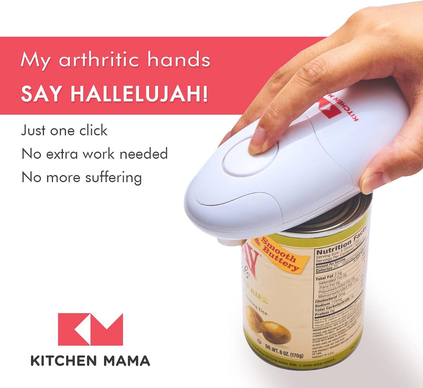 Electric Can Opener: Open Cans With A Siple Push Of Button – Sooth