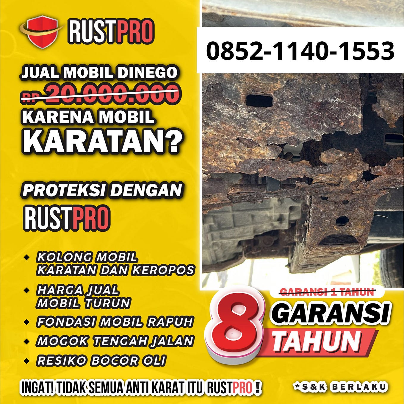 Toyota Rush dan Perlindungan Anti Karat: Fakta dan Mitos