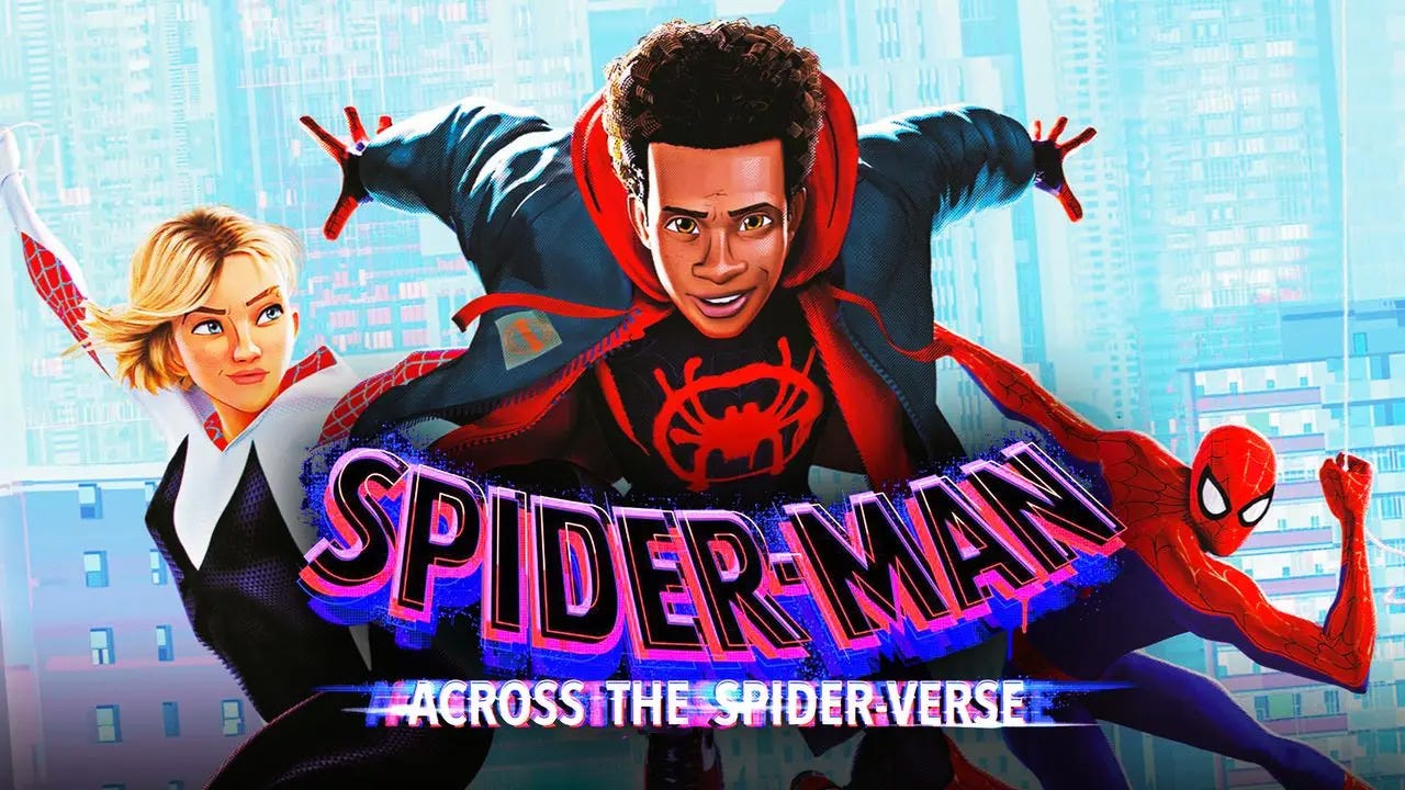 Poster Spider-Man Across Spider-Verse in 2023