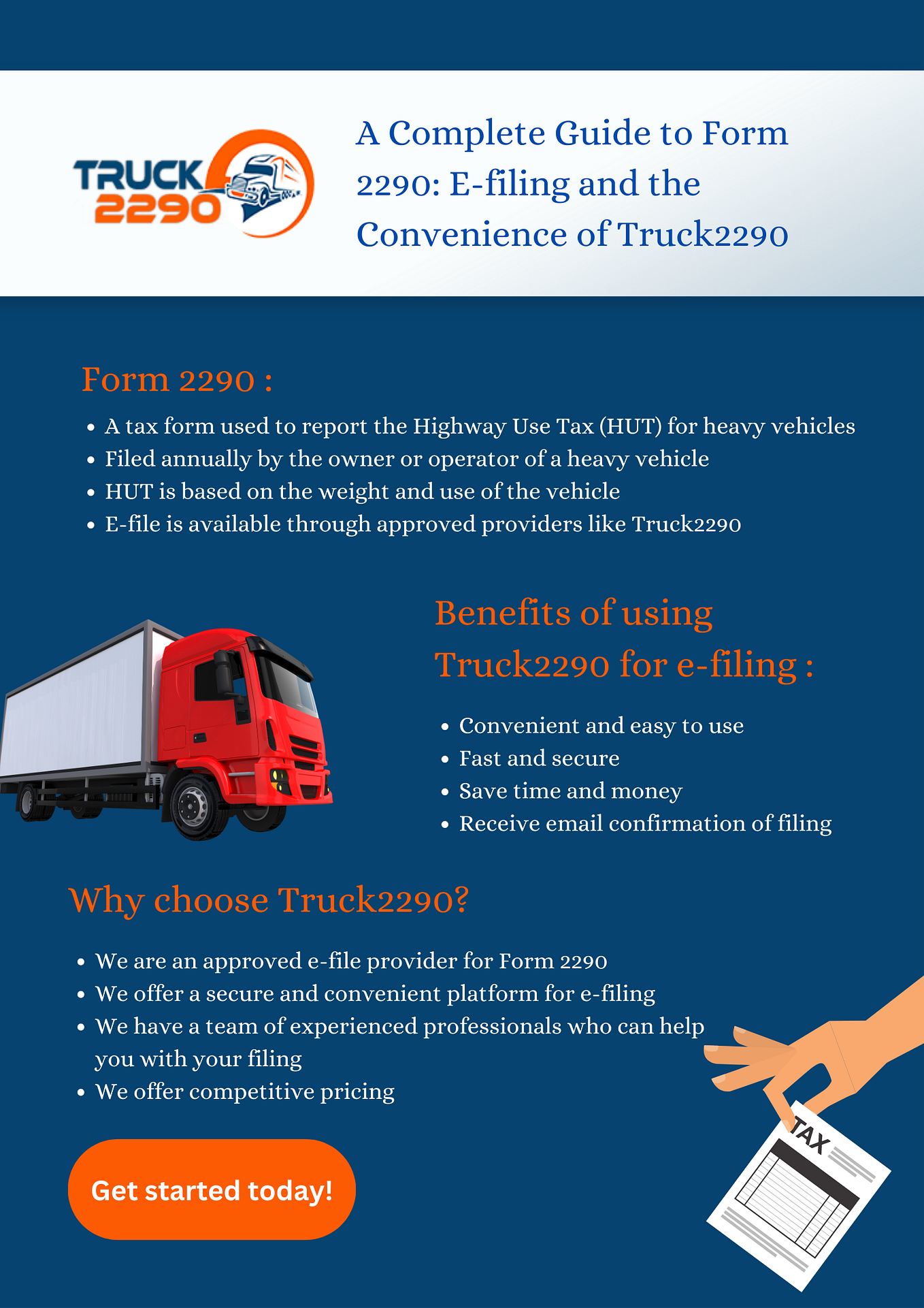 Instructions For Form 2290 Filing For 20232024 by Truck2290 Jul, 2023 Medium