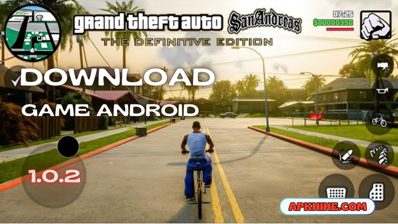 GTA San Andreas Definitive Edition Download Free For Android, by APKHIHE, Dec, 2023