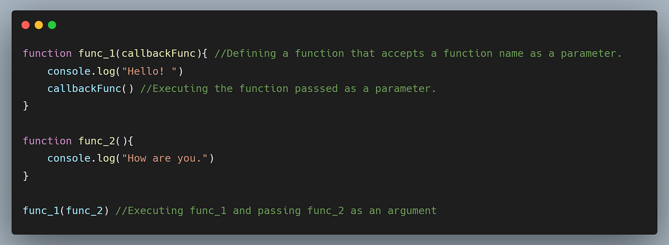 Functions in JavaScript — Part 1. A function is a block of code that ... image.