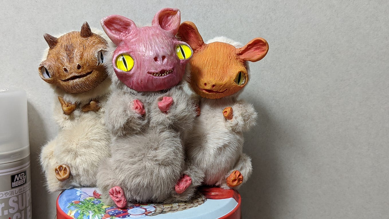 Does sleeping with a stuffed animal help anxiety? This is my fantasy