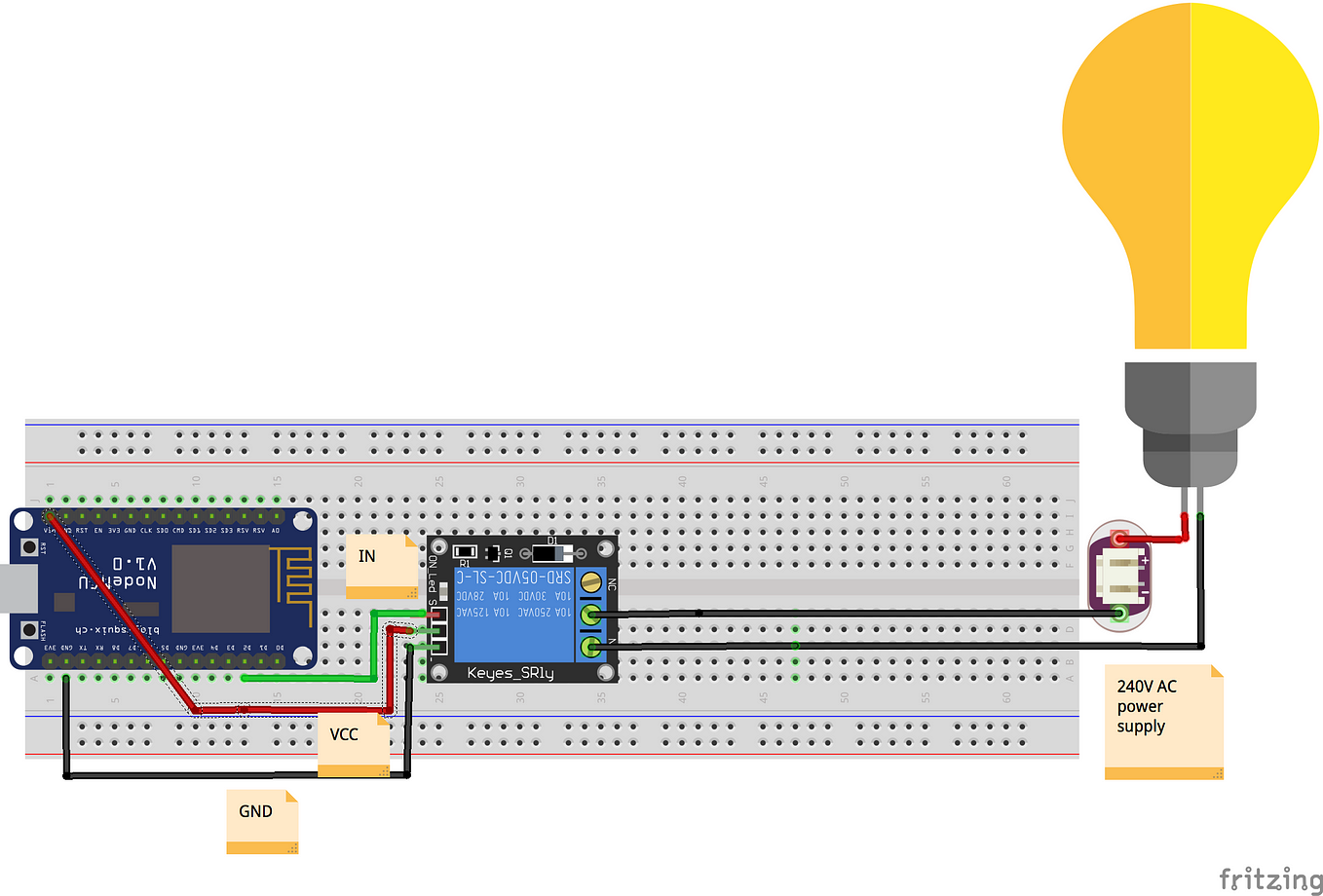 Home Automation using Google Assistant + Dialogflow + Firebase