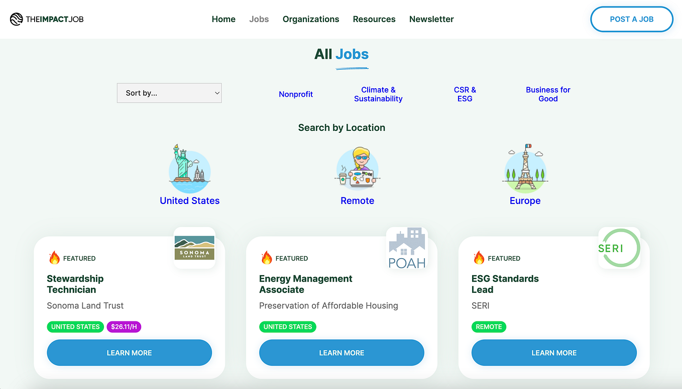 Green Dream Jobs 5: Where to Explore Sustainable and ESG Careers Online ...