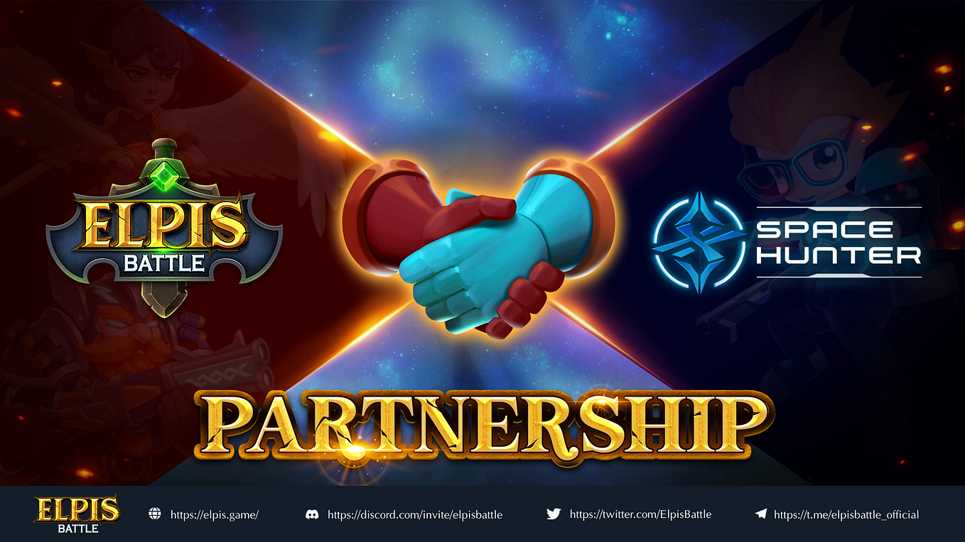 Partnership Announcement: Elpis Battle And Space Hunter