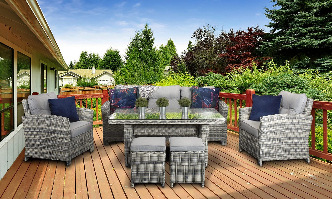 Try Out the Rattan Garden Furniture UK for an Unrivalled Experience