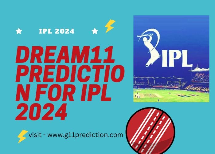 Power of Prediction: Dominate Dream11 with g11prediction.com! - G11