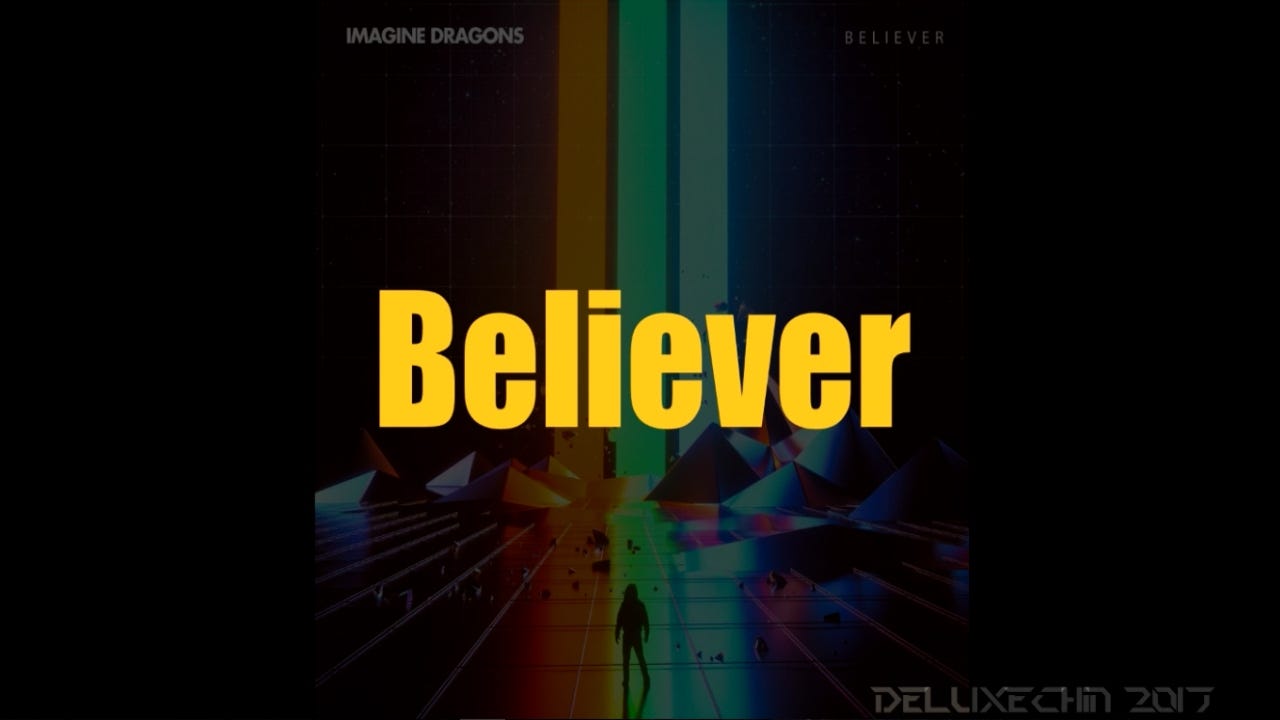 Imagine Dragons - Believer (Lyrics) 