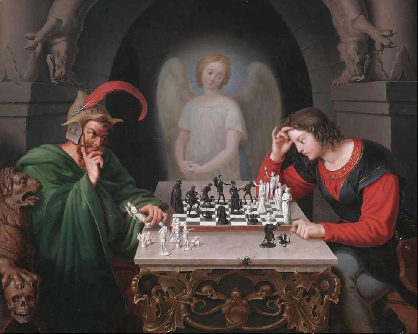 There Is Always One Last Move To Play — The “Checkmate” Painting