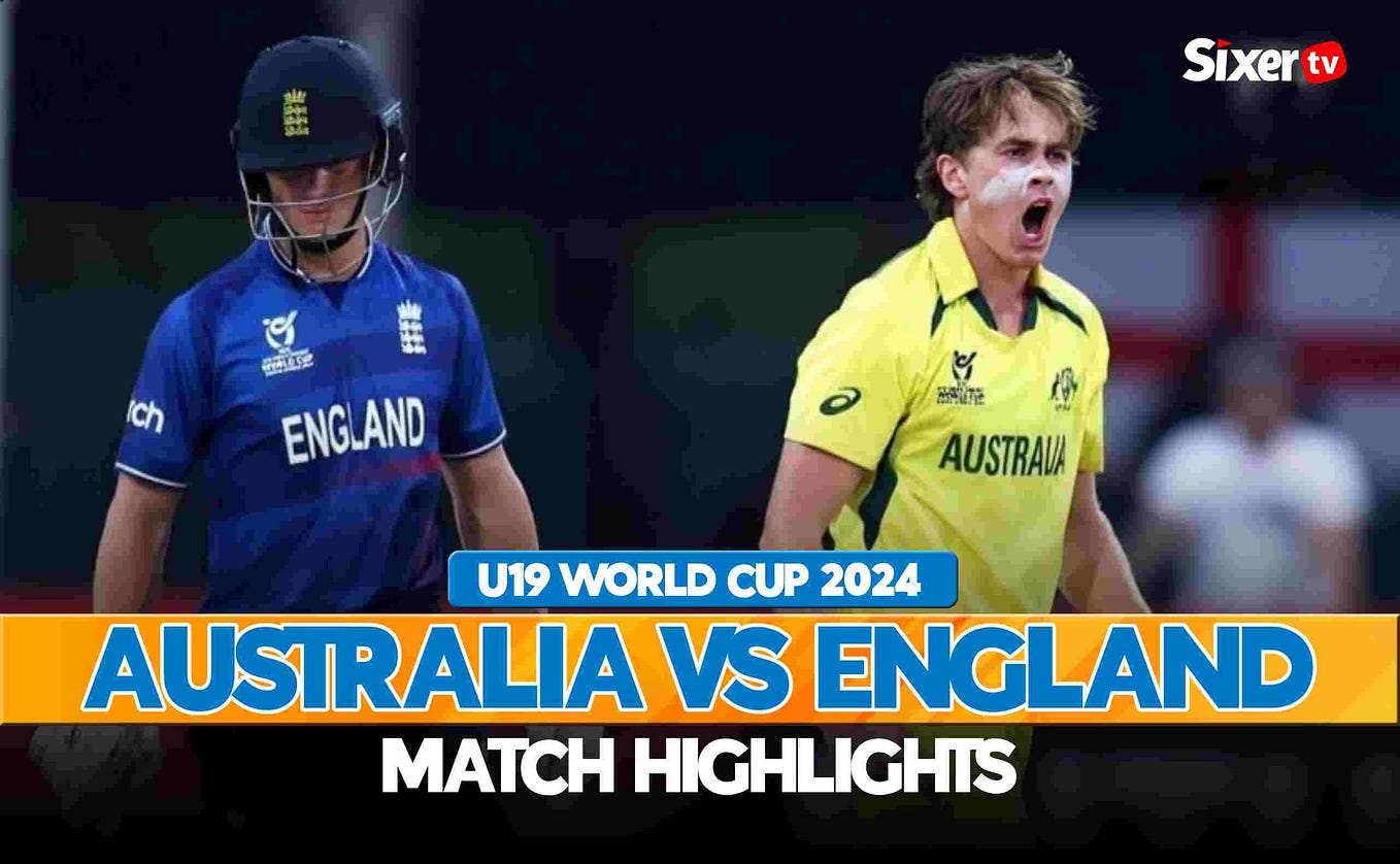ICC U19 World Cup 2024 Afghanistan vs USA Match Highlights by Sixer