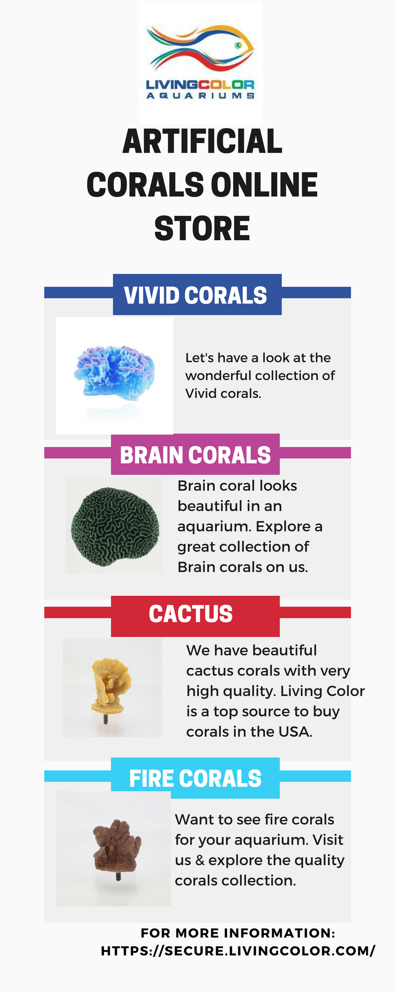 Decorate your Aquarium with Beautiful Artificial Coral and Reefs