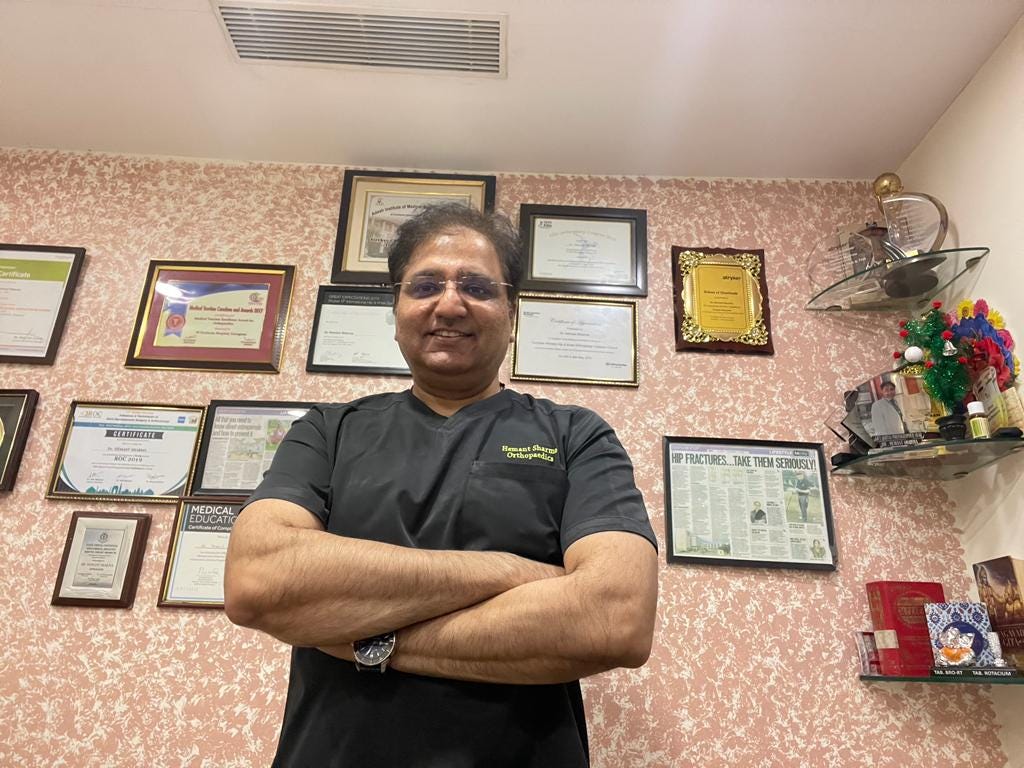 Best Knee Replacement Surgery in Gurgaon, India Dr. Hemant Sharma