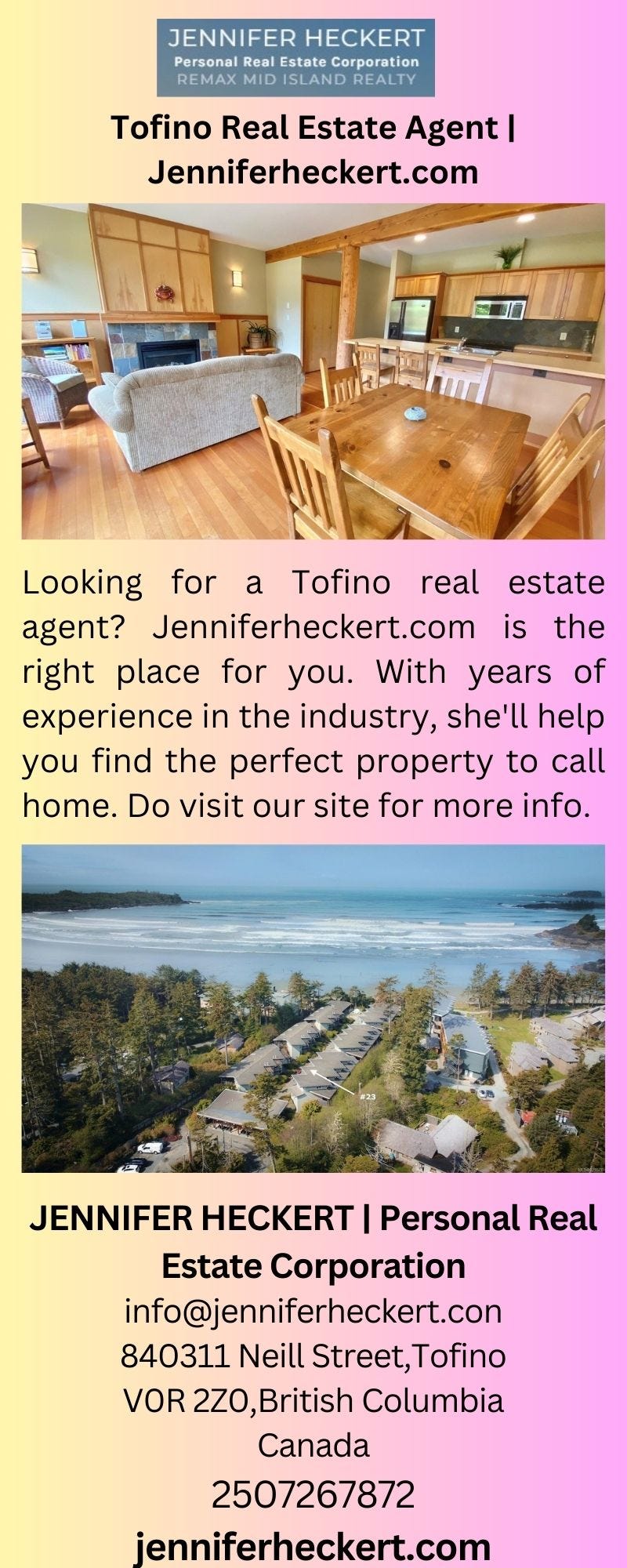 Tofino Real Estate Agent Jenniferheckert Medium
