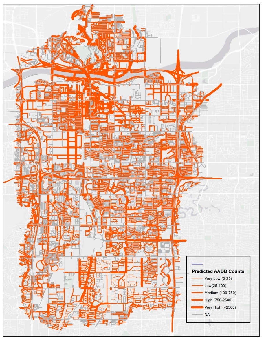 Using Strava Data for Active Transportation Planning | by Trisalyn ...