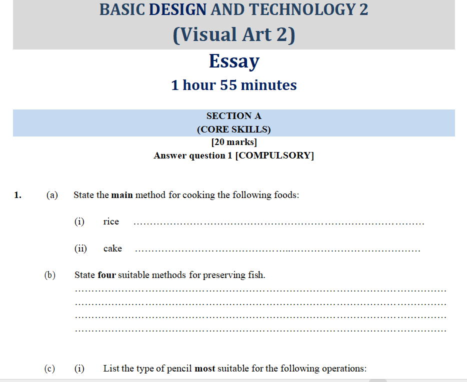 Download BECE English Language Past Questions and Answer PDF by Jamb