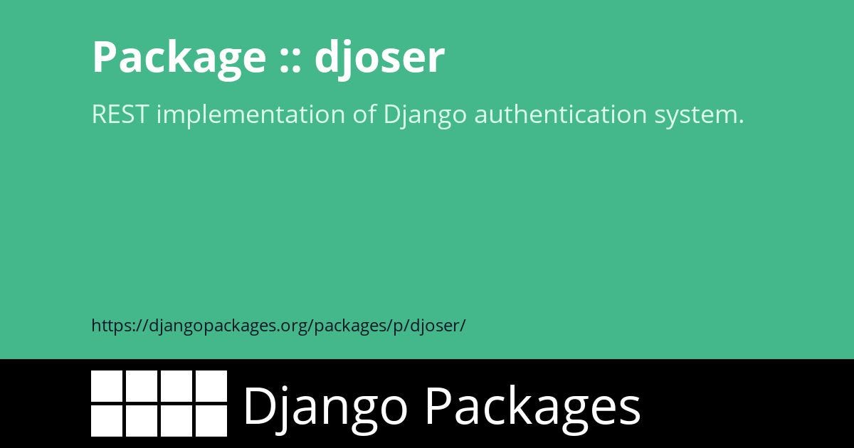 Django Rest Framework. Data Science | by sskumar | Medium