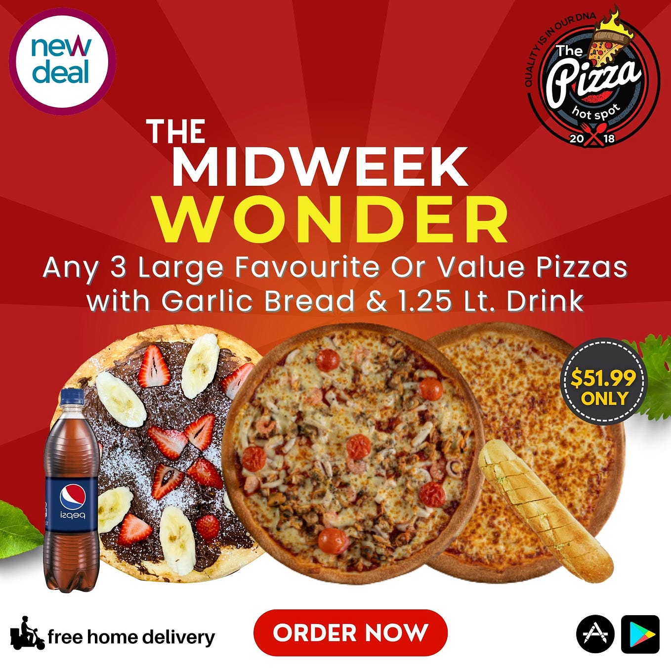 Pizza Restaurant Belmont. Hungry for Amazing Pizza? by Mandeep Singh