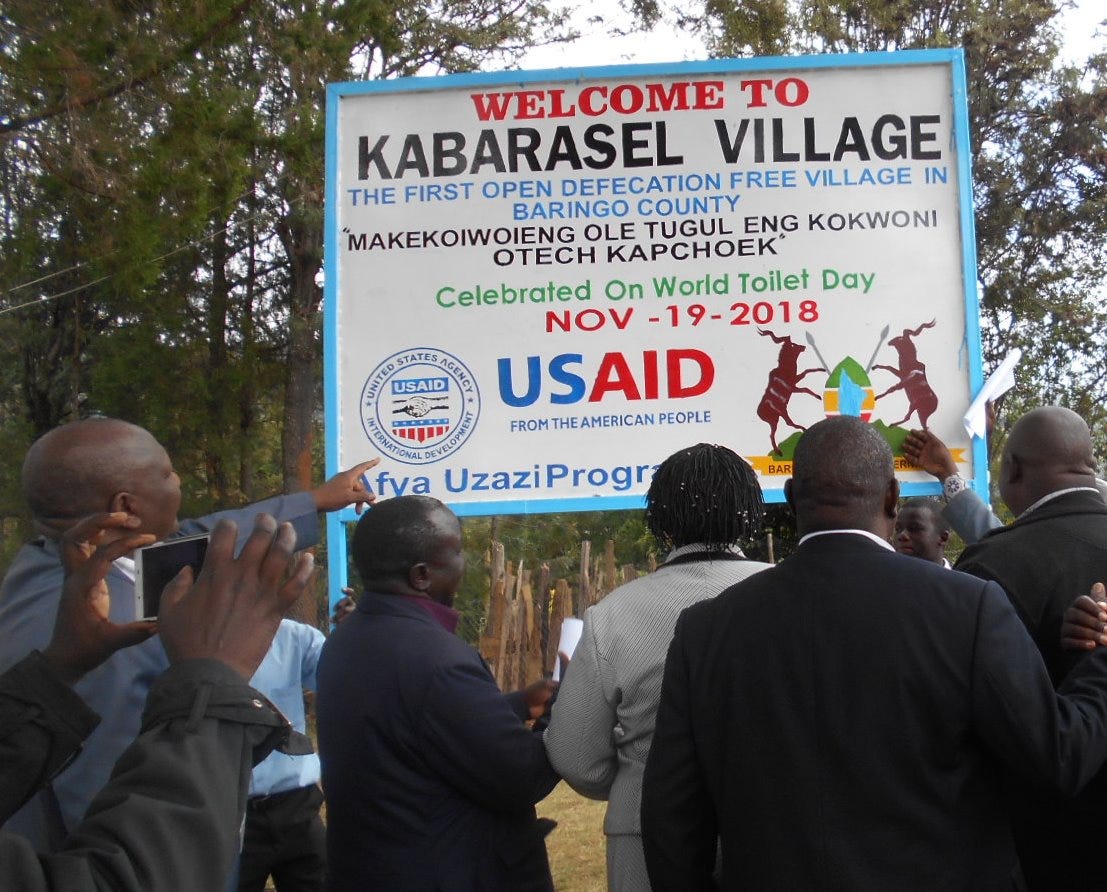 Baringo celebrates first ODF village