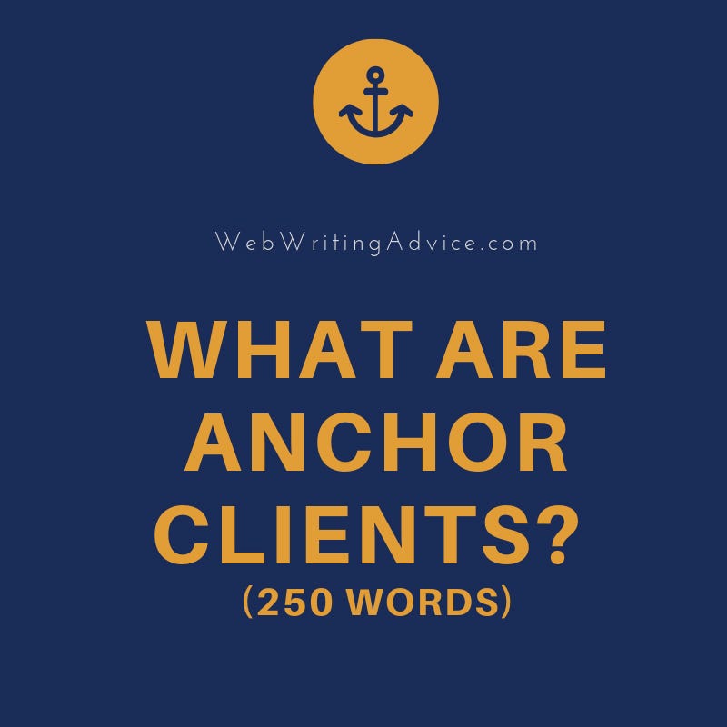 What are Anchor Clients? (250 words)