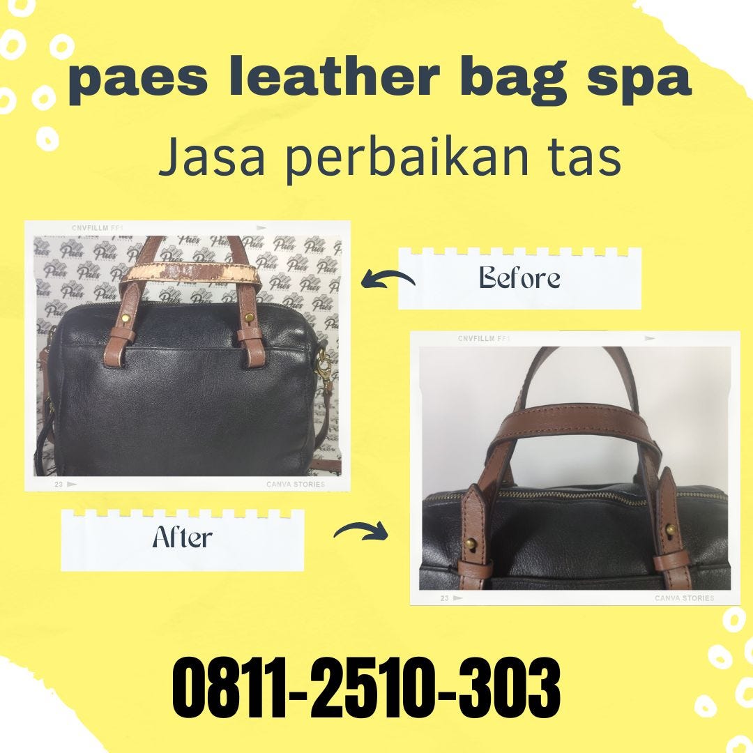tempat repaint tas kulit Gresik - Mdbyselvana - Medium