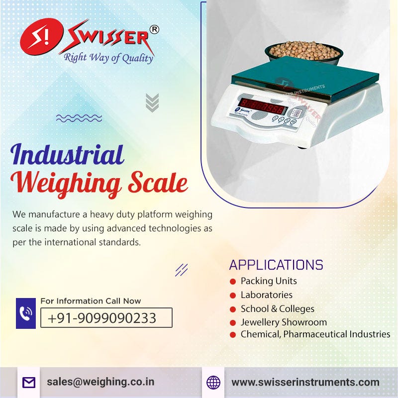What is a Platform Weighing Scale? How Does Platform Weighing Scales