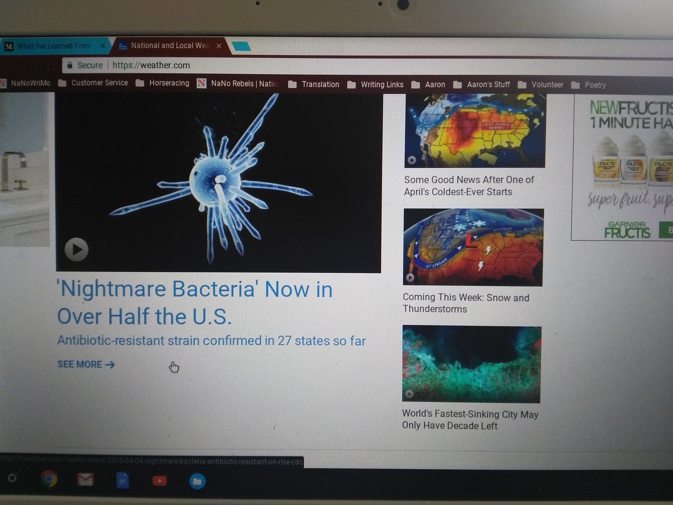 The Weather Channel Website is a Cruel (and Confusing) Mistress
