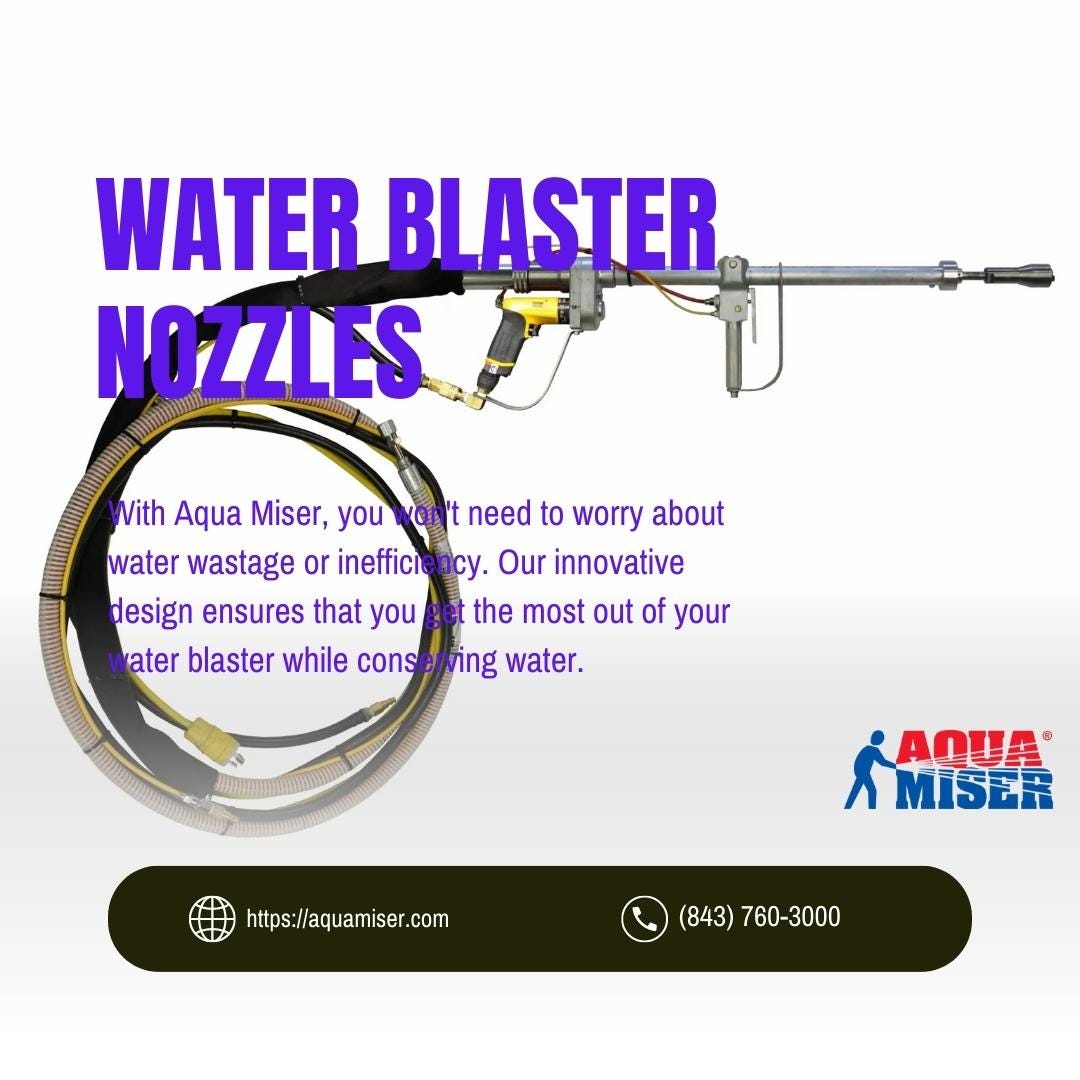 HighPressure Water Blaster Pump Pressures To 15000 Psi Aqua Miser