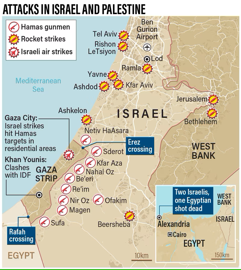 What lay behind the Palestinian attack on Isreal October 7th